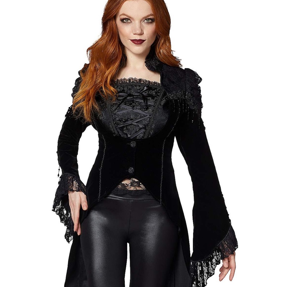 Women's Victorian Vampire Jacket Spirit Halloween Gem